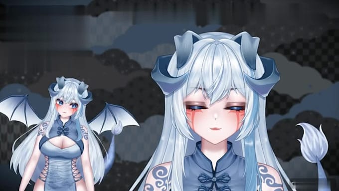design and rig 2d anime vtuber model live2d vtuber model live 2d vtuber model