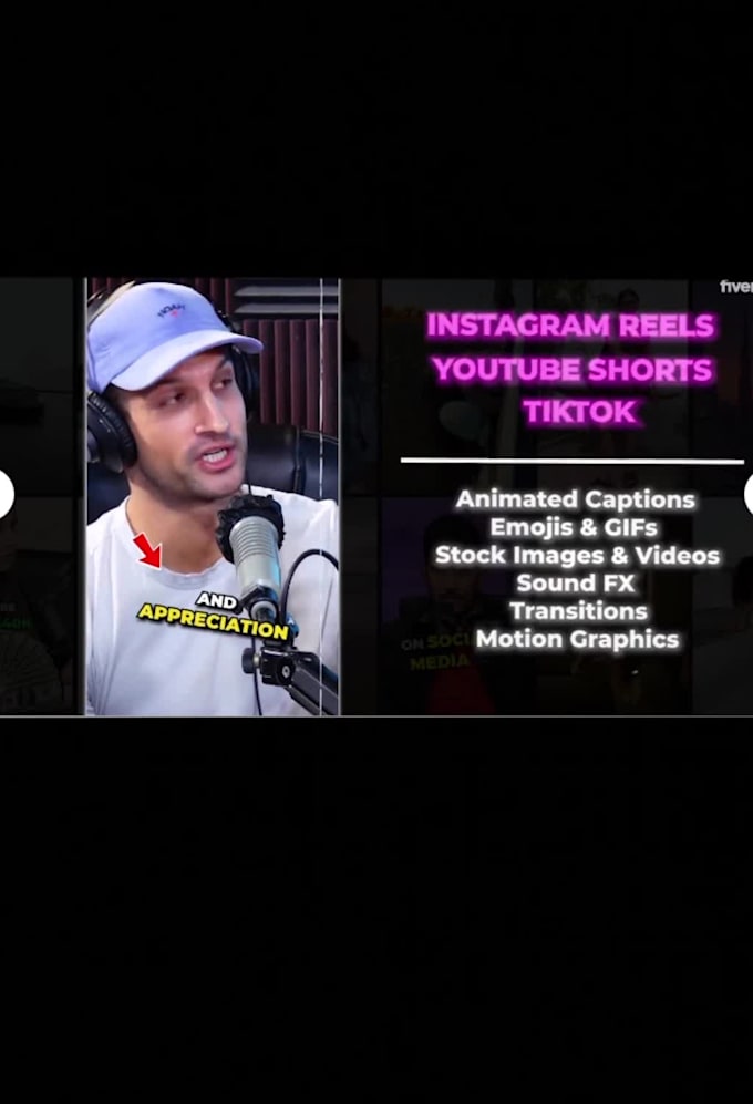 do alex hormozi style captions video editing faceless shorts