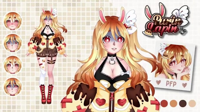 create an anime live2d vtuber model with arkit for vtube studio