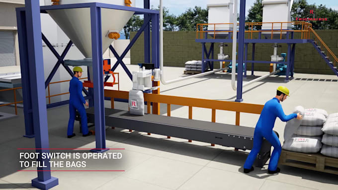 create 3d industrial animation and machinery visualization, offshore engineering