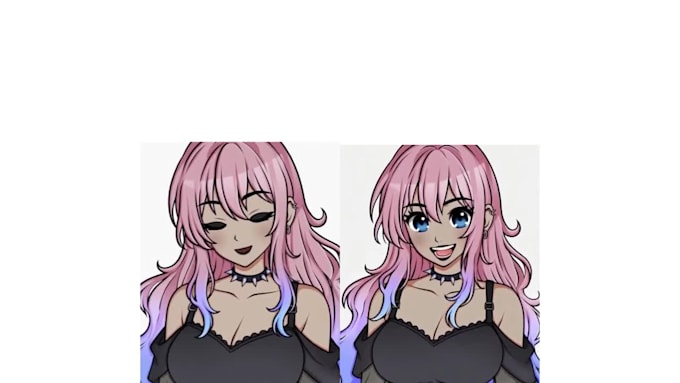 pngtuber model, live2d vtuber, vtuber avatar, vtuber commission, chibi vtuber
