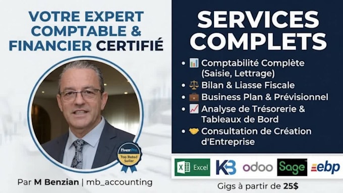 gérer votre tenue comptable et votre business plan