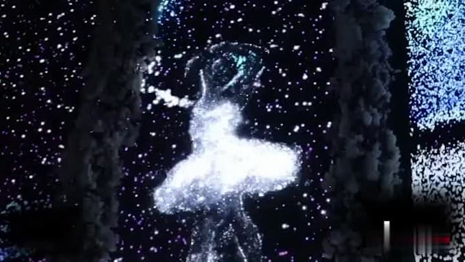create 3d led screen visuals for weddings and events, stage animation, vj loops
