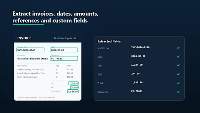 automate pdf data extraction to excel with python ocr and ai