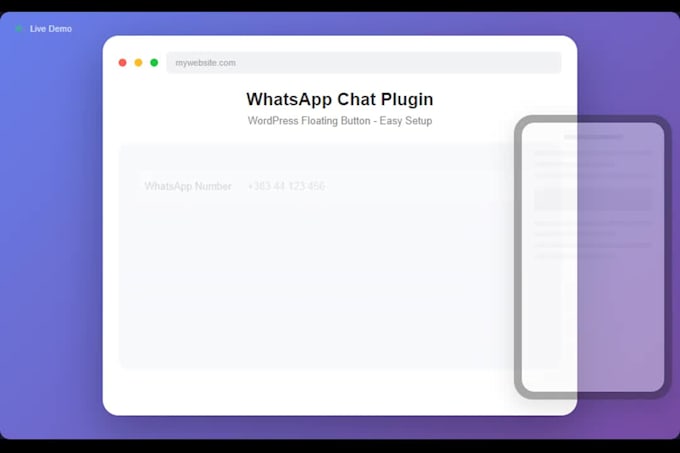 add whatsapp chat button to your wordpress website
