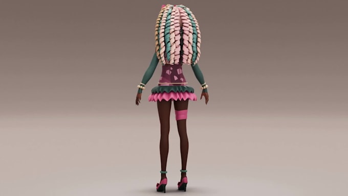 3d model your characters