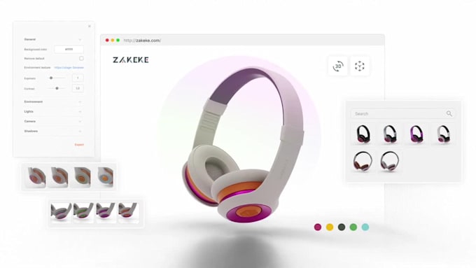 create 3d product configurator using threejs,webgi solidworks 3d cad design