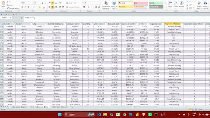 clean, analyze, and visualize your excel data