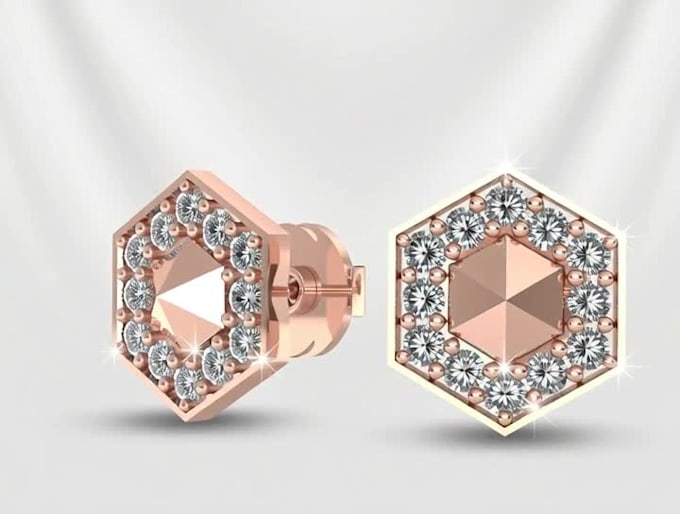 create custom jewelry cad design with stl for 3d printing