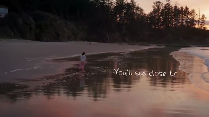 create an animated lyric video for your song