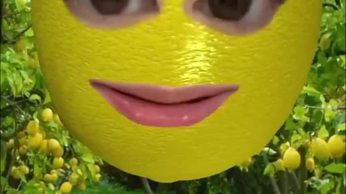 create custom 3d ar vtuber filter burnt peanut for snap camera, lens studio