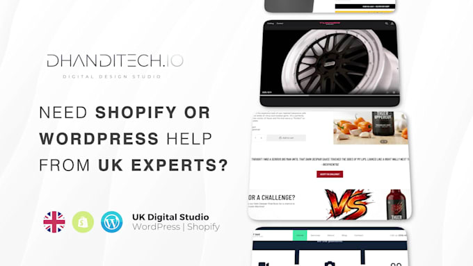 be your UK shopify partner for handcrafted design and maintenance