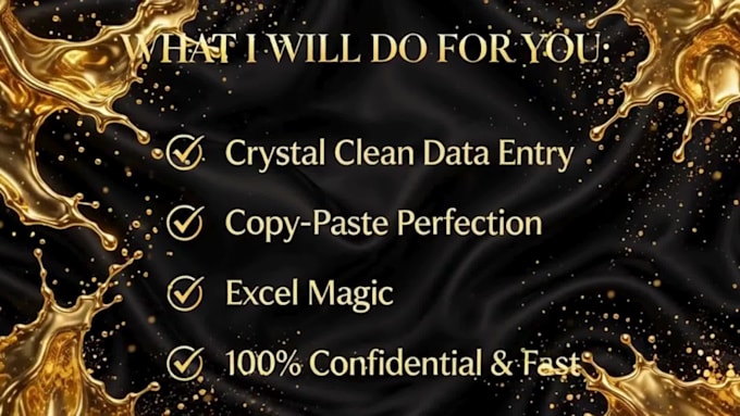 do ai data entry, pdf to excel, chatgpt data formatting and web research