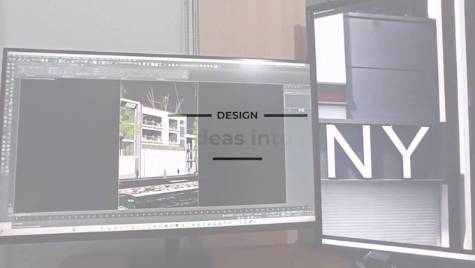 create realistic architectural photomontage