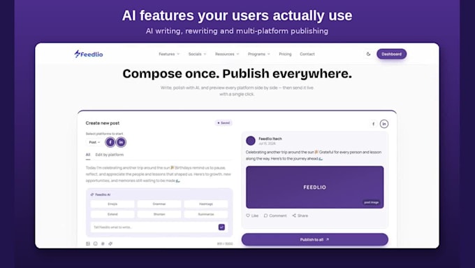 build ai saas mvp, ai web app and ai mobile app for your startup