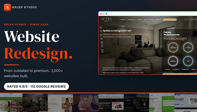 redesign your outdated website into a premium wordpress site