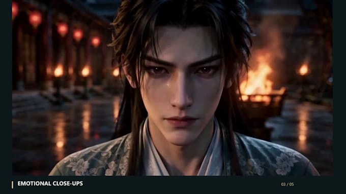 create cinematic ai animation and anime series with consistent characters