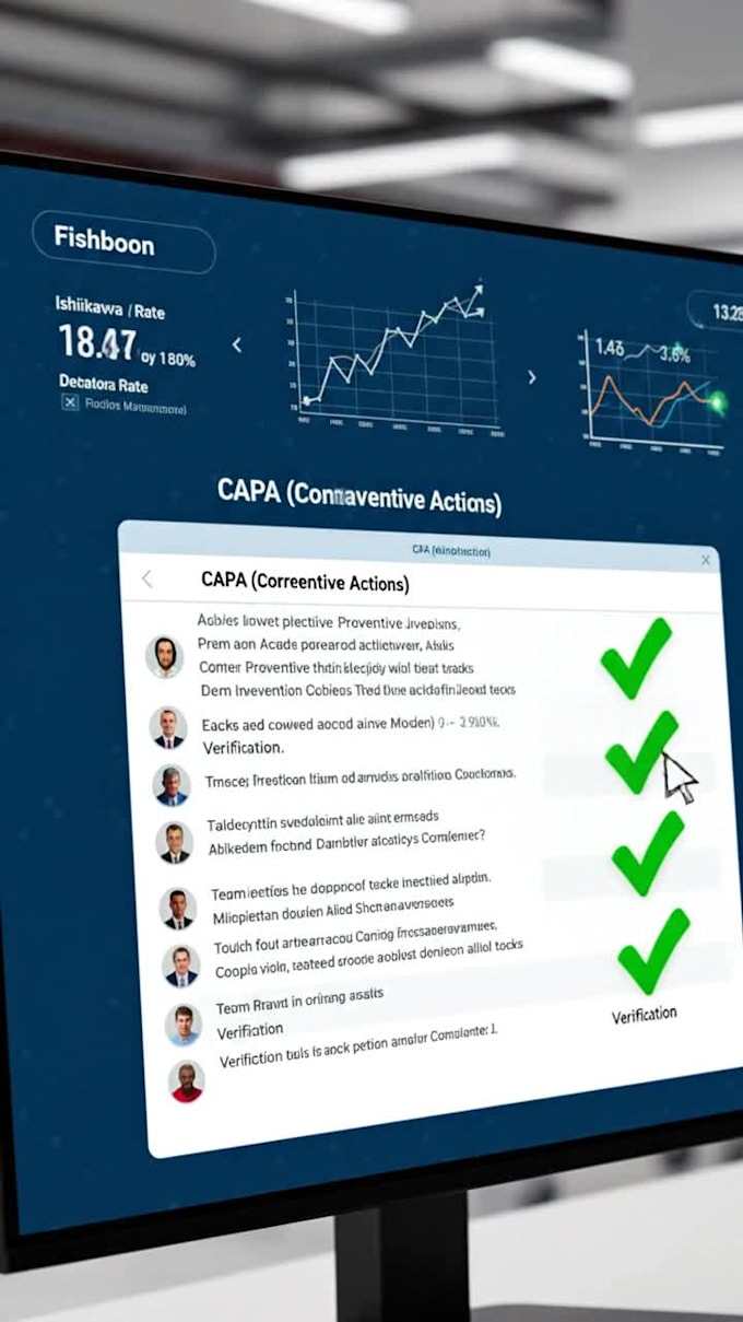 create a root cause analysis and corrective action report
