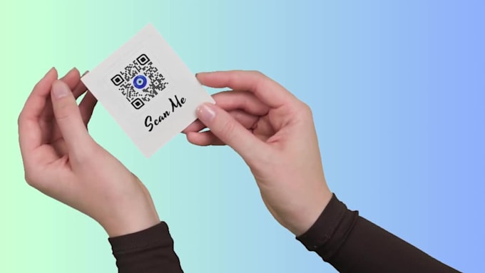 create a custom qr code design with your logo for business