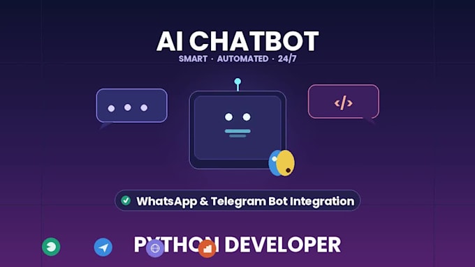 build ai chatbot, data analysis, and python web app