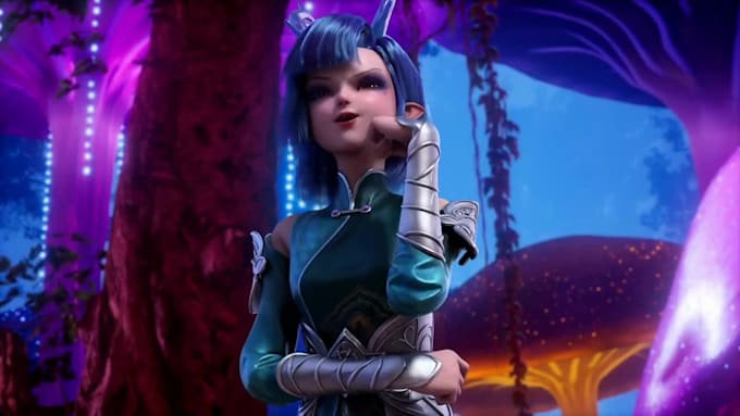 do custom 3d kids animation, 3d cartoon animation, character animation, cgi, vfx