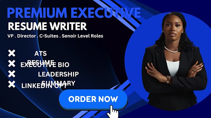 build your executive resume, bio and leadership summary