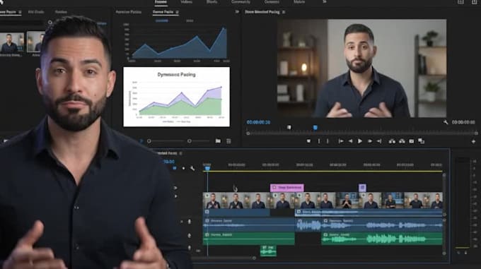 be your vsl editor for talking head and video sales letter editing
