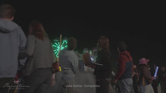 do vfx compositing, cgi integration, special effect, horror film effect for film