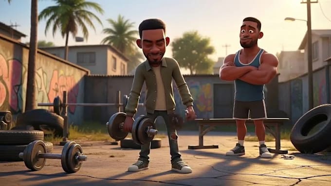 create 3d ai animation cartoon videos