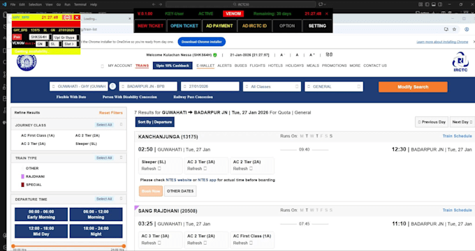 build a custom social media bot and web automation script