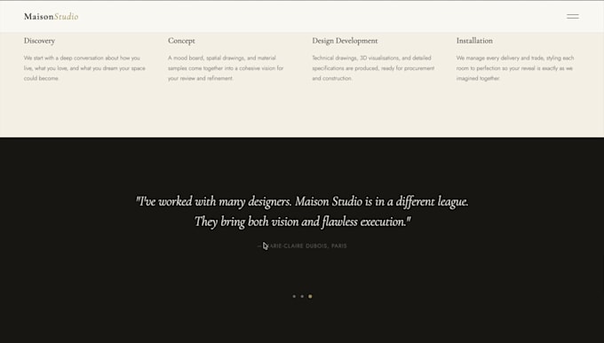 web development, landing page