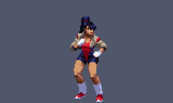 create pixel art character sprite sheets, 8bit art, and nft animation