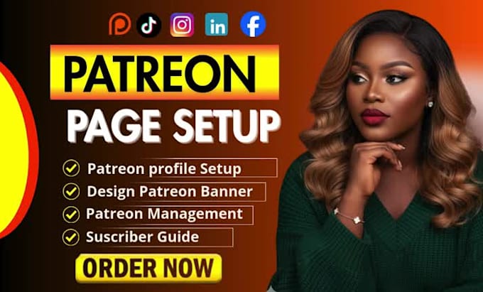 set up and optimize your patreon page professionally