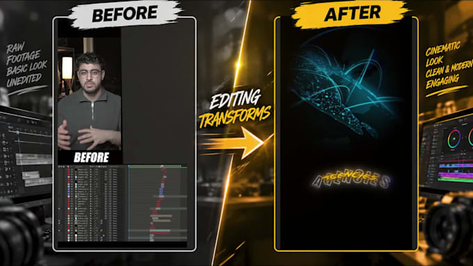 edit high quality reels and shorts for social media
