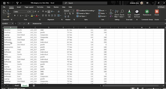 clean, sort and format your unruly datasets