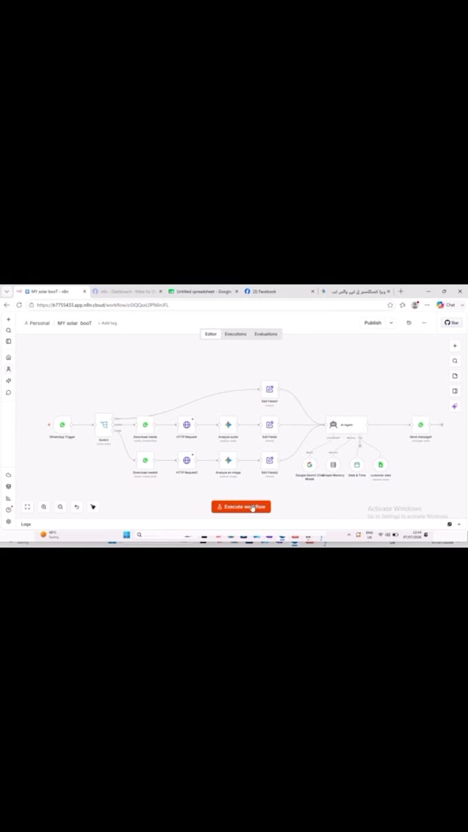 build a whatsapp ai chatbot agent for your restaurant