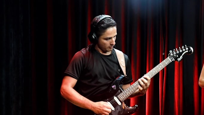gravar guitarra e violao na sua música