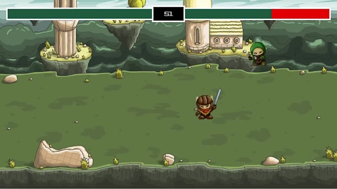 develop browser game, html game,web game,2d and 3d game ,buildbox,cocos game rpg