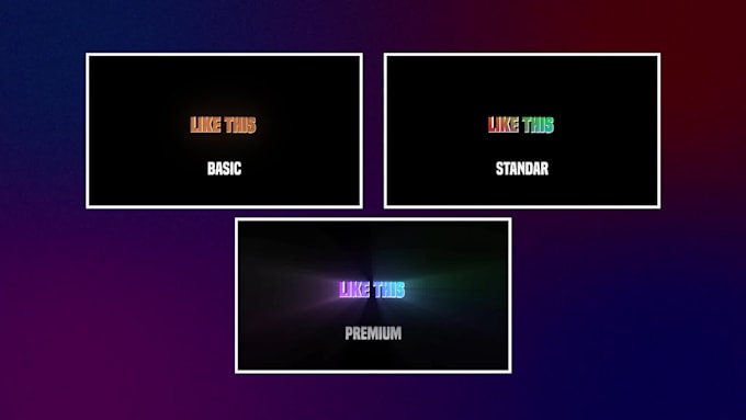 create 3d text transition