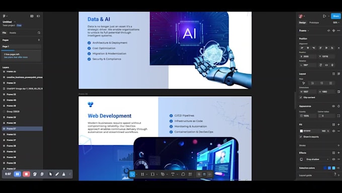 design an engaging company profile