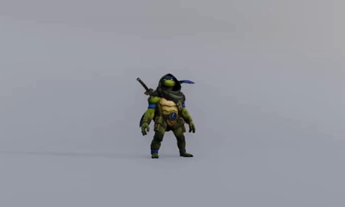 create stylized 3d character models, rigging and game ready unreal assets