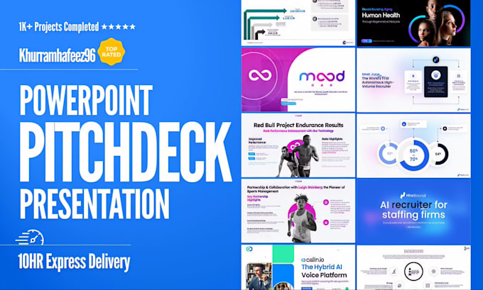 design powerpoint presentation and investor pitch deck