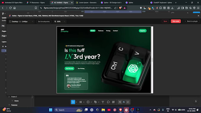 design modern website UI UX for e commerce and brands