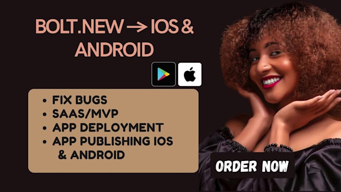 bolt new app to ios and android using capacitor
