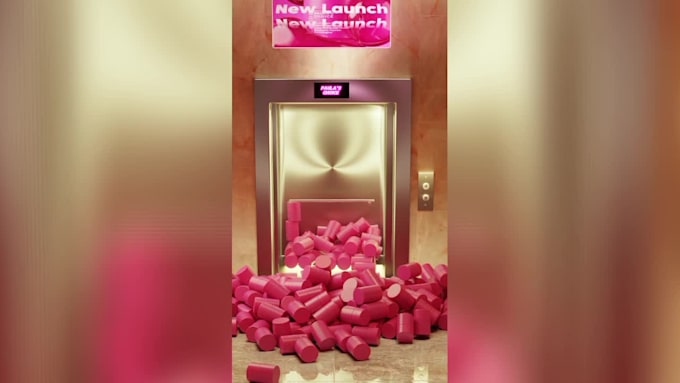 create high end 3d skincare product ads and animations