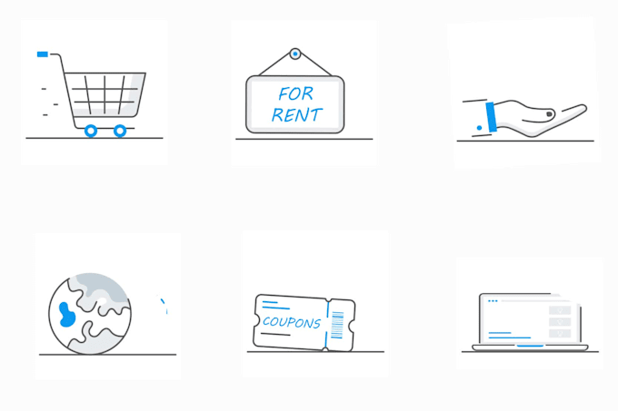 create 2d animated your icons