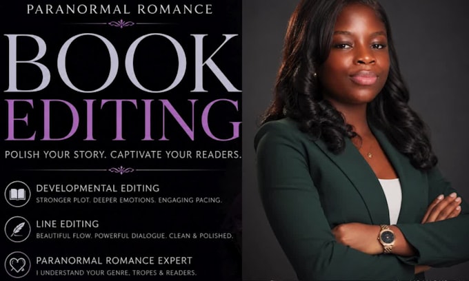 edit your paranormal romance book for flow and emotion