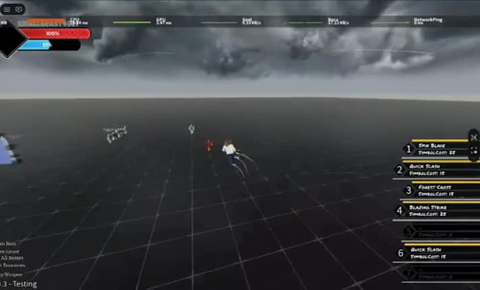 do battleground animate fighting game prototype abilities system effects moveset