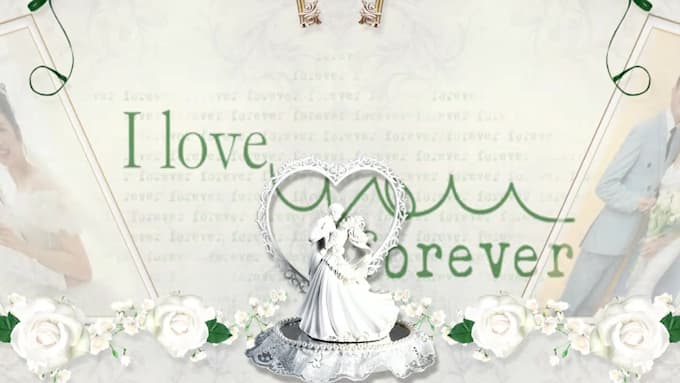 edit a cinematic wedding video and romantic memory montage