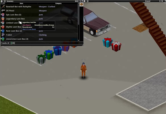 plan and create a b42 project zomboid mod